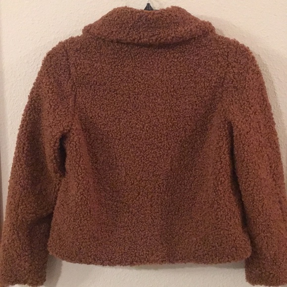 Forever 21 Contemporary Fluffy Teddy Bear Jacket - Picture 5 of 5